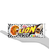 Tableta de chocolate LION Black & White, un snack de sabor intenso, chocolate crujiente y chips crujientes, relleno de brownie, una experiencia deliciosa y única, 1 paquete (5 x 30g)