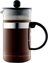 Cafetera Bodum 1582-01 bistroNOUVEAU (sistema French Press, apta para lavavajillas), 1,5 litros, negra