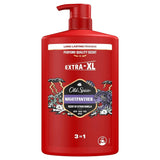 Old Spice Captain Gel de ducha y champú 3 en 1 para hombre, ducha y baño de 1 litro Naty Shop Nightpanter