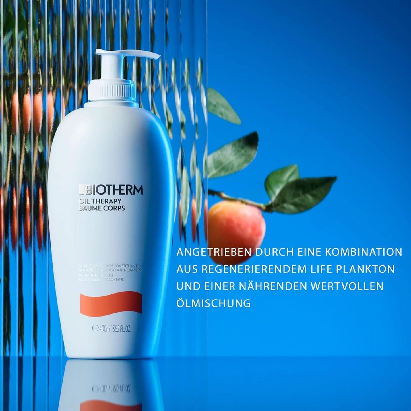 Biotherm Oil Therapy, loción corporal especial para pieles ásperas y secas, 400 ml Ducha y baño Naty Shop