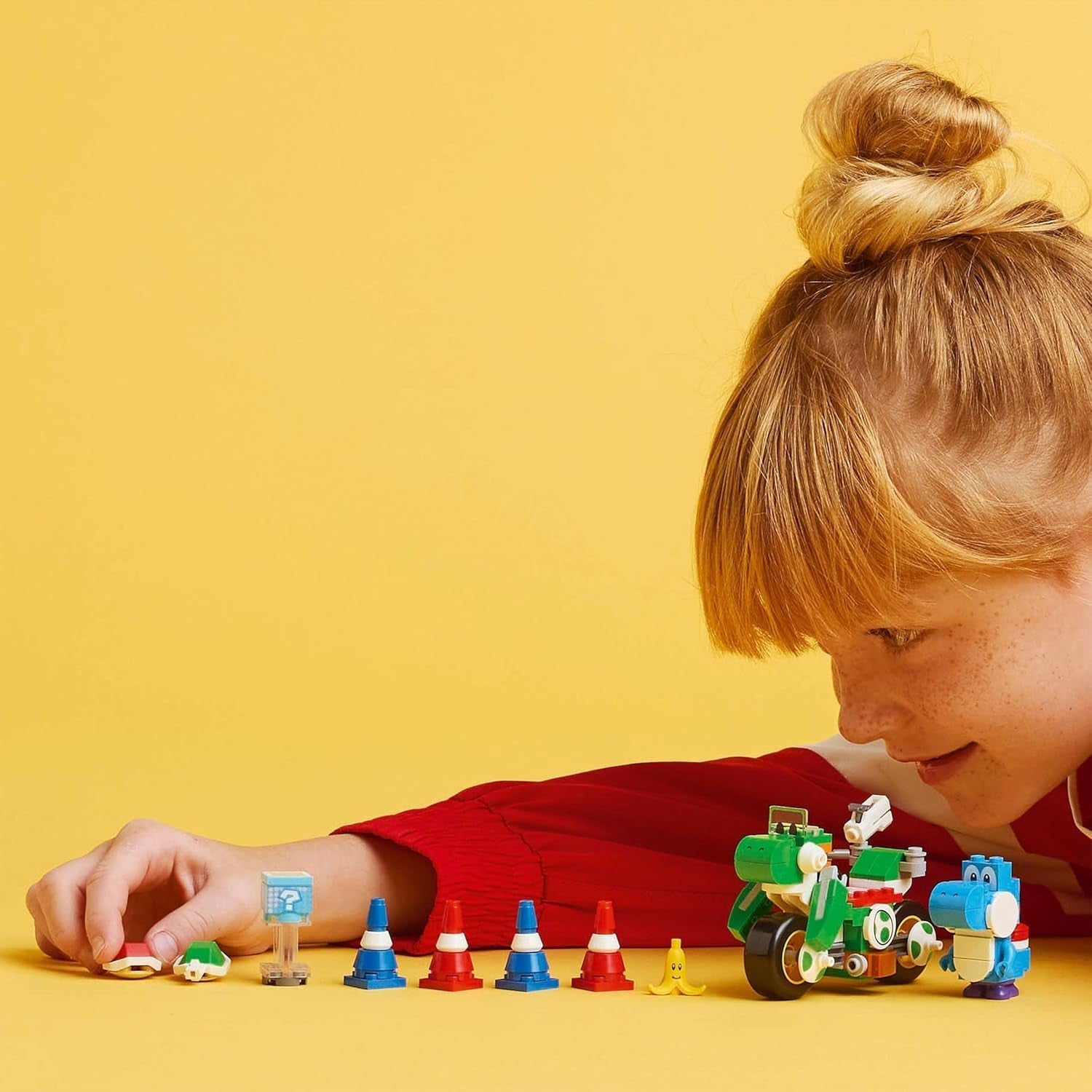 LEGO Super Mario: Mario Kart - Moto Yoshi, set coleccionable Nintendo Adventure, regalo para niños, niños, niñas y jugadores mayores de 7 años, set de colección de figuras de Yoshi 72031 Juegos de construcción Ver en LEGO-Store