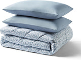 Edredón sin funda Night Lark Super King 6 Tog Primavera Verano - Ondas abstractas. Manta súper suave, cómoda y ligera. Juego de fundas de almohada reversibles todo en uno, lavables a máquina y de secado rápido Naty Shop edredones y edredones