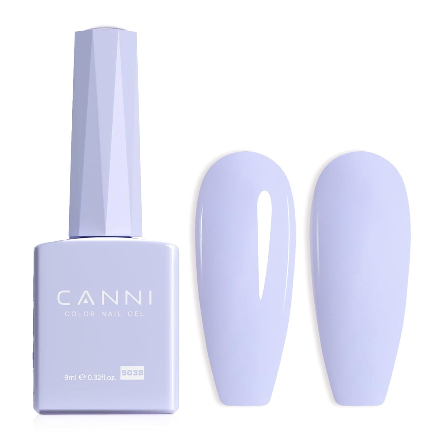 CANNI esmalte de uñas en gel, semipermanente, morado oscuro, esmalte de uñas, gel UV, remojo, manicura