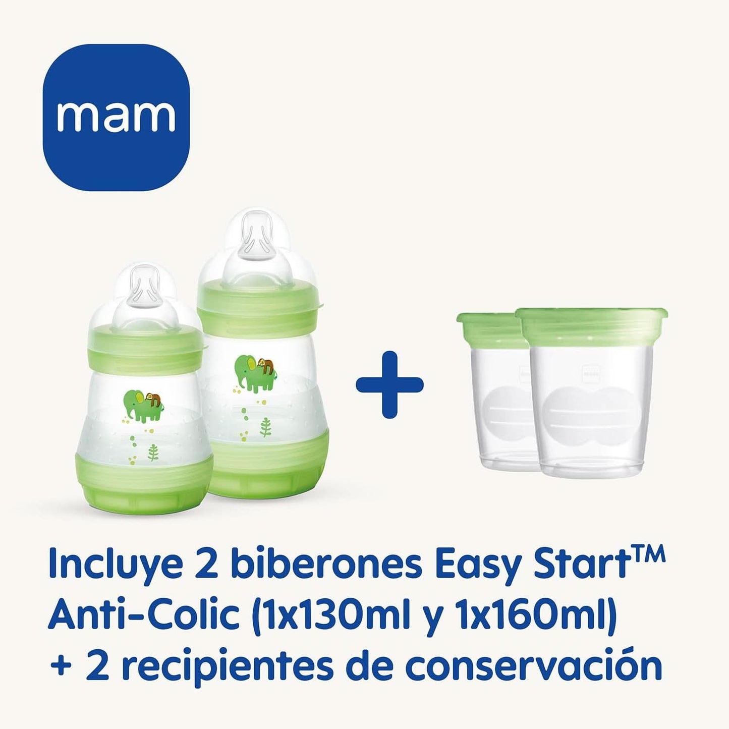 MAM Sacaleches eléctrico y manual 2 en 1, extracción directa del biberón o recipiente de almacenamiento, estimulación y extracción, pantalla digital Accesorios Alimentación y Lactancia Bebe Naty Shop