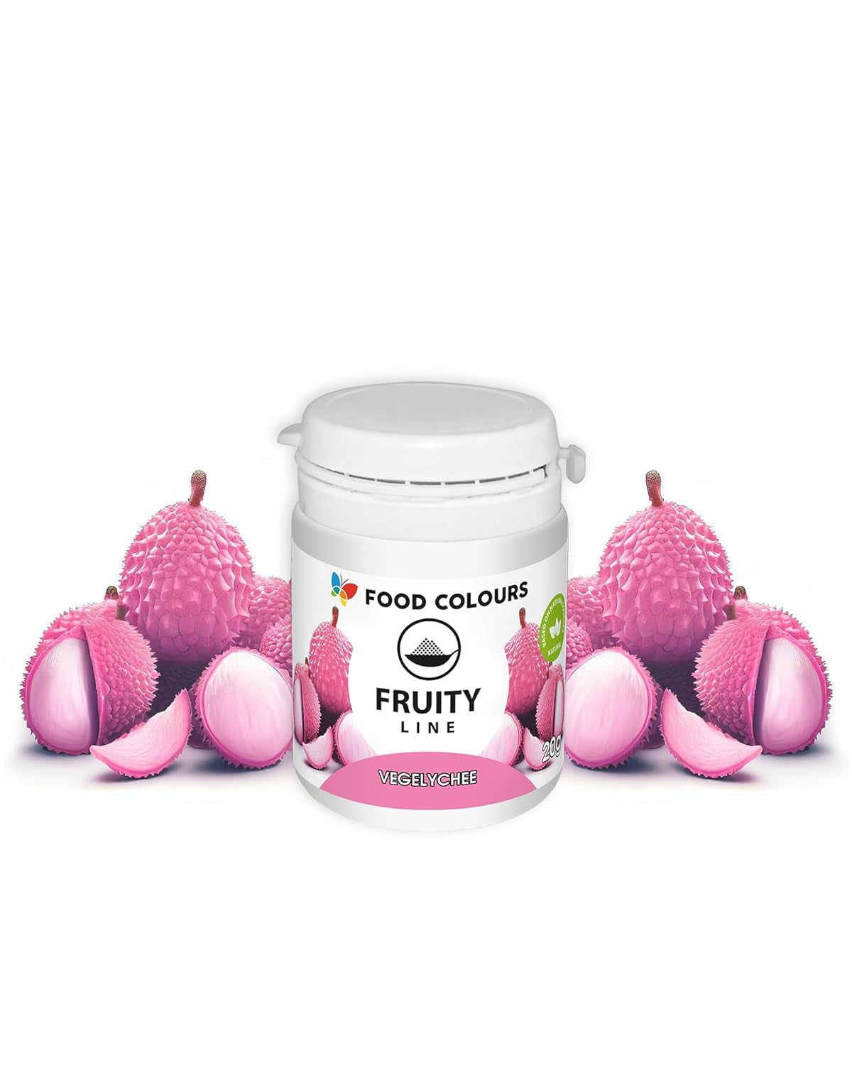 Colorante alimentario en polvo colorante natural Fruity Line ARÁNDANO 20G colorante natural en polvo para cremas glaseadas masa de bizcocho en polvo colorante alimentario para bebidas gelatinas