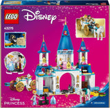 LEGO Ç€ Castillo de Disney Princess Cenicienta y carruaje tirado por caballos, set para niñas a partir de 6 años, fantástico juguete con minimuñecas de la princesa Cenicienta y el príncipe azul, idea de regalo para fans de Disney 43275 Juegos de construcción Beuche den LEGO-Store