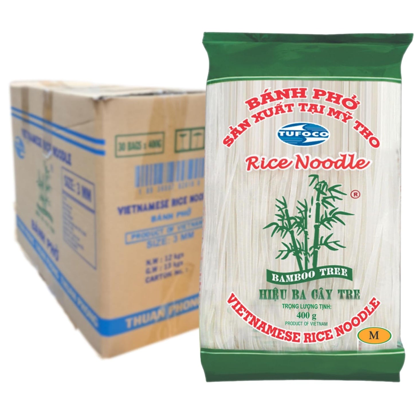 ARBOL DE BAMBÚ - Reisnudeln 3 Mm. - 1 X 400GR
