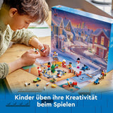 LEGO City Calendario de Adviento 2024, Regalo de Adviento para niños a partir de 5 años, 24 sorpresas, minifiguras con monos navideños, Papá Noel y la Señora Papá Noel, regalo de Navidad 60436 Juegos de construcción Besuche den LEGO-Store