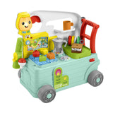 Fisher-Price - Camper para reír y aprender 3 en 1 Juguete de empuje para niños pequeños y centro de actividades musicales Juguete para bebés de 9 a 36 meses HCK51 Juguetes para bebés Naty Shop Título predeterminado
