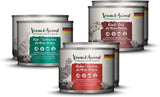Venandi Animal - Premium Nassfutter para Katzen, Probierpakett I, pollo, pute, corteza, 6 x 200 g (paquete de 6), getreidefrei und naturbelassen
