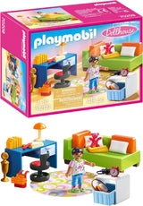 CASA DE MUÑECAS PLAYMOBIL 70209 Habitación juvenil con figura de niña y complementos, a partir de 4 años Casas de muñecas Naty Shop Habitación juvenil