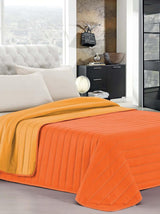 Ropa de cama italiana Estivo cama individual, lino, Aqua, 170 X 270 Cm