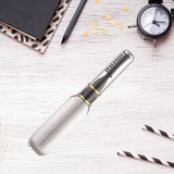 Tinte para el cabello en barra - Tiza temporal para teñir el cabello, peine lavable no tóxico para niñas, máscara para el cabello, juego de tintes para el cabello, color blanco Naty Shop Tinte para el cabello