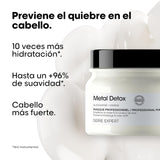 L'Oréal Professionnel Professional Mascarilla Reestructurante para todo tipo de cabello, ayuda a reparar los daños y restaurar la fuerza del cabello, Absolut Repair Molecular, 150 ml Naty Shop Hair Mask