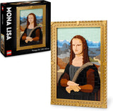 LEGO Art Mona Lisa, Set para adultos, Pintura de Leonardo Da Vinci para colgar, Actividad creativa para hombres y mujeres, Regalo para amantes del arte, Arte del Renacimiento italiano 31213 Juegos de construcción Besuche den LEGO-Store Default Title