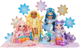 Rainbow High Winter Wonderland - Skyler (azul) - Muñeca de nieve mágica oculta de 28 cm con juego de muñeco de nieve, adecuada para niños y coleccionistas de 4 a 12 años Naty Shop Dolls