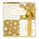 Chocolate Lindt | Caja de bombones Gold Pieces | 180 g | 18 bombones en 10 surtidos como fino surtido de bombones, algunos con alcohol | Caja regalo premium con bombones navideños