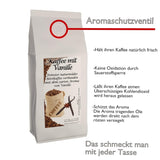 Café aromático Vanille, 500 g, ganze Bohne