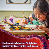 LEGO NINJAGO Super Storm Flyer de Ras y Arin - Juguete con dron, tiradores, palas y motores - Incl. 3 minifiguras de ninjas de rol - Set de construcción para niños y niñas a partir de 8 años 71833 Juegos de construcción Besuche den LEGO-Store
