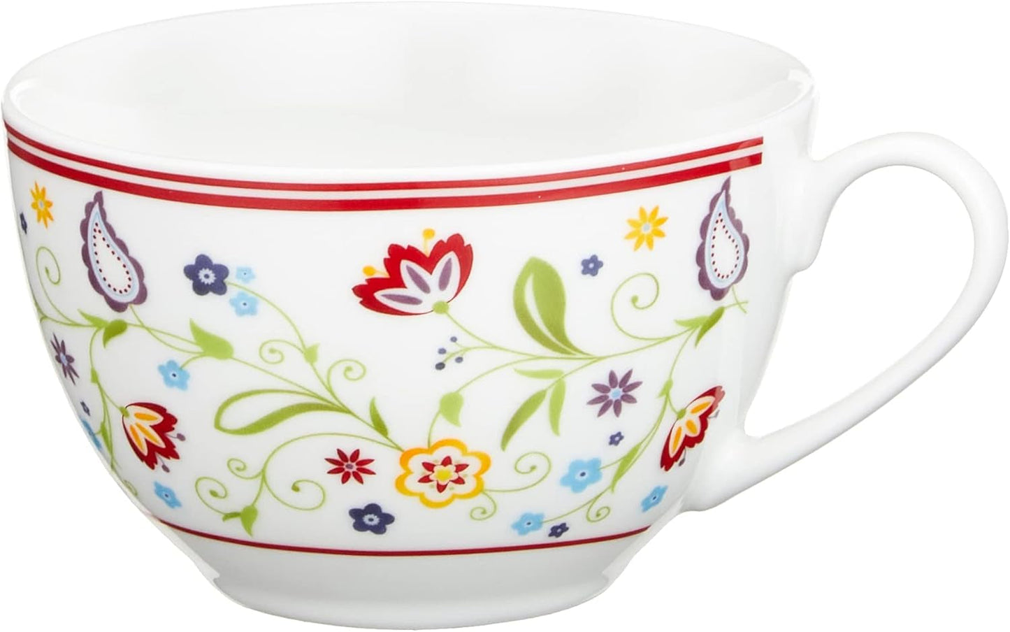 Ritzenhoff & Breker Doppio Shanti Servicio de café, 12 piezas, Porcelana, Verde