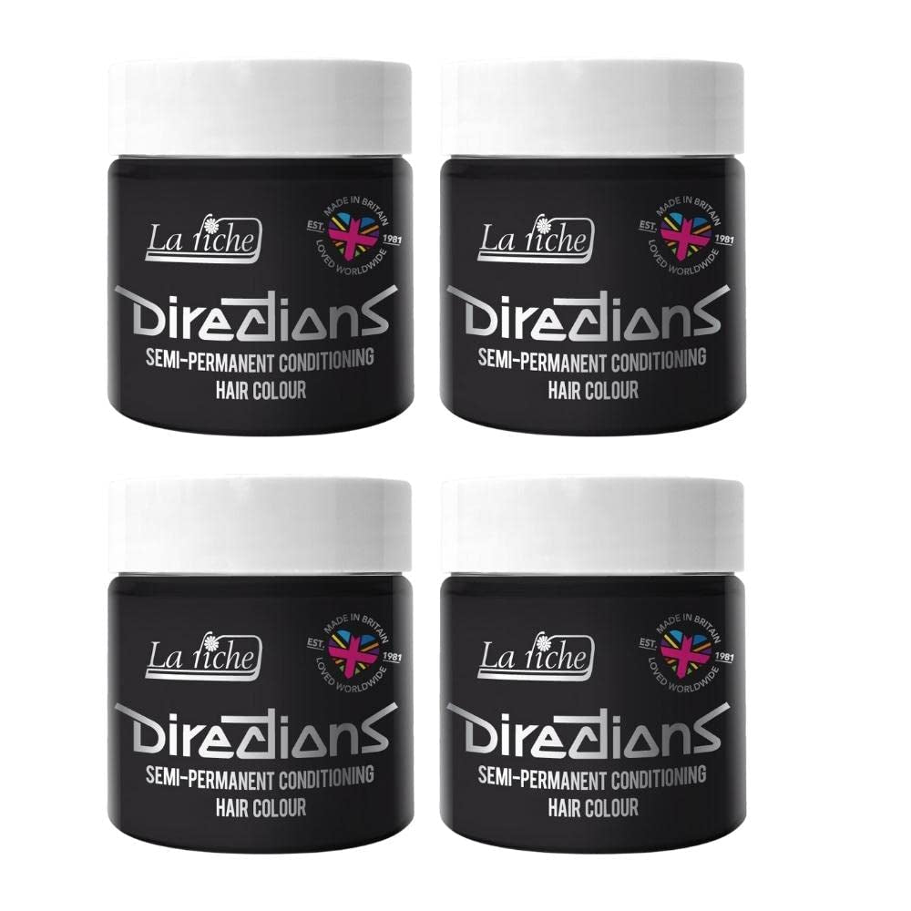 Modo de empleo coloración semipermanente 100 ml caja 4 pack (Pillarbox Red) Naty Shop Tinte Ebony 100 Ml (pack de 4)