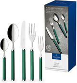Villeroy & Boch - Juego de cubiertos Play! Jardín Verde, 30 piezas Cocina Naty Shop