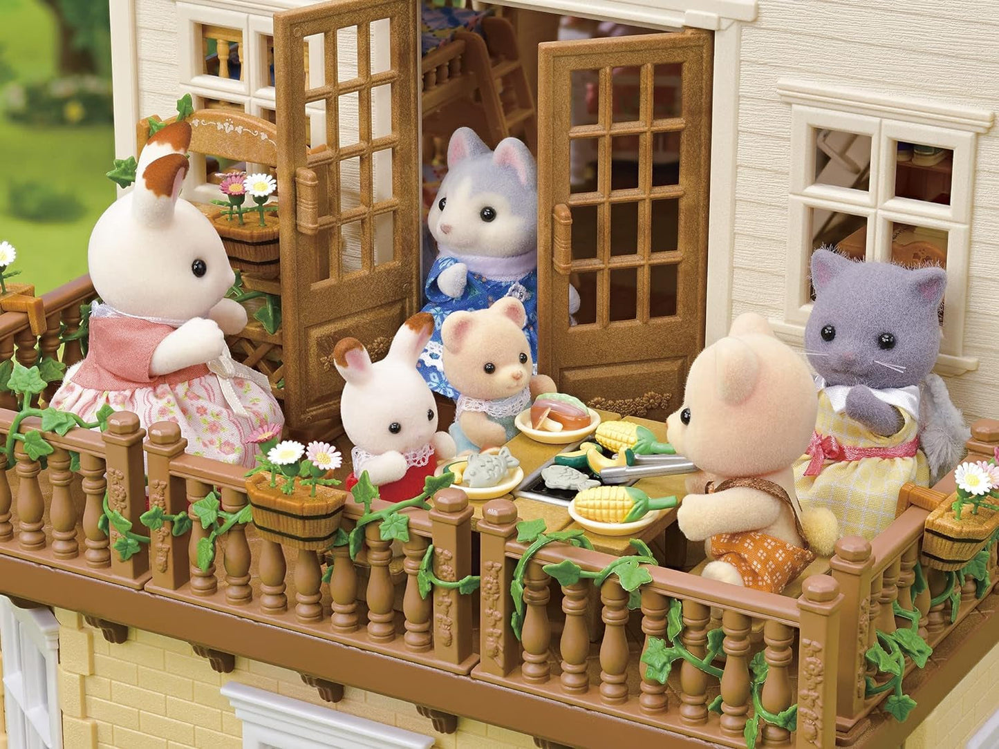 Sylvanian Families 5716 Casa adosada con habitación en el ático