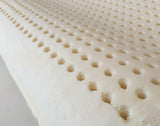 Almohada de látex natural Modelo Doble Onda - Almohada de látex perforada Ultra transpirable Recuperación natural y saludable - Máximo confort Ergonómico Antibacteriano - 100% Made in Italy Almohadas estándar Naty Shop