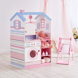 Olivia's Little World Teamson Kids Muñecos de Madera, 45 cm, Doble Cara, para niños TD-11460W