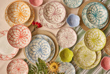 Servicio de mesa Lisboa, 18 piezas, porcelana, multicolor