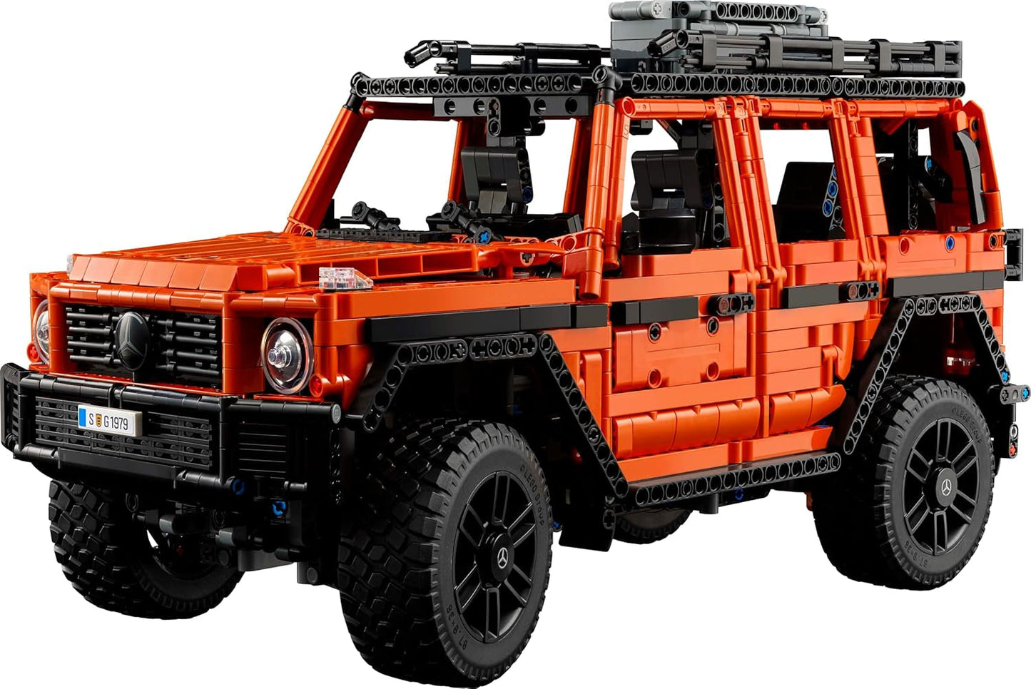 LEGO Technic Mercedes-Benz G 500 Professional Line, Kit de construcción de modelos de coche Clase G, regalo para adultos, set de vehículos todoterreno de lujo, Mercedes coleccionable, coche de juguete 42177 Juegos de construcción Besuche den LEGO-Store