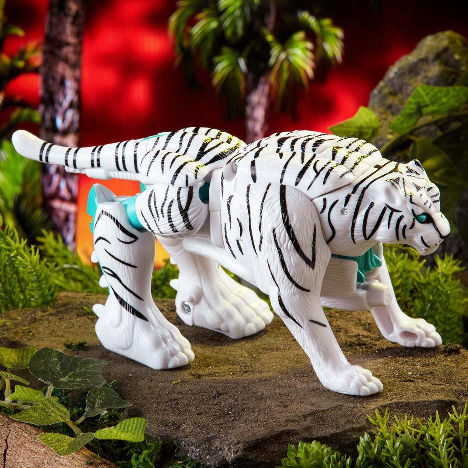 Transformers Toy Vintage Beast Wars, figura de acción de Tigatron para coleccionar (12,5 cm), para adultos y niños mayores de 8 años, F4225, multicolor, figuras de acción de talla única Naty Shop