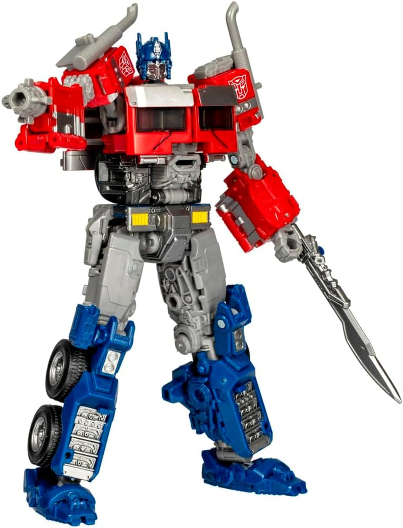 Transformers Studio Series Voyager Class Rise of the Beasts 102 Optimus Prime Figura de acción Rojo Blanco Azul Figuras de acción Naty Shop Título predeterminado