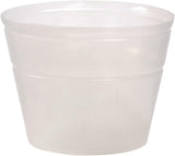 Soporte para ollas Dehner, flexible, Ø 40 cm, altura 31 cm, plástico, transparente