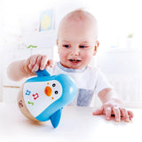 Baby Einstein Magic Touch Juguete musical con tambor de madera para 6 meses en adelante & Hape Penguin Musical Wobbler, Melodía oscilante colorida, Juguete Roly-Poly para 6 meses en adelante Bebe Toys Naty Shop