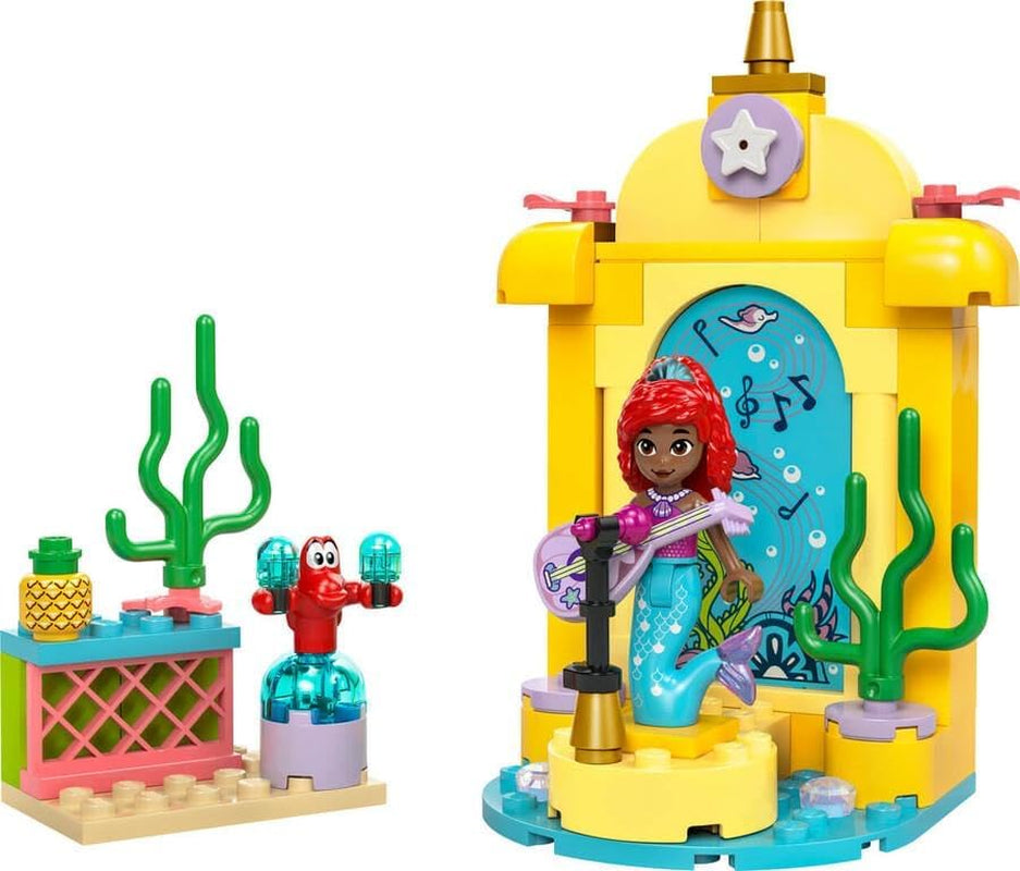 LEGO Ç€ Escenario musical de la Princesa Disney Arielle, juguete de construcción para niños con 2 figuras, idea de regalo para niñas y niños a partir de 4 años y fanáticos de las series de televisión, juguete para niños 43235 Juegos de construcción Beuche den LEGO-Store