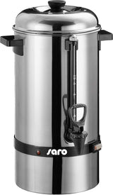 Cafetera espresso Saro con filtro redondo - 6,75 L / 40 tazas - acero inoxidable - función preparar y mantener caliente - grifo de seguridad - mirilla - 1,5 kW - modelo SAROMICA 6005