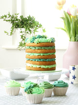 Colorante alimentario para pasta Sugarflair, verde, juego de 4, colorante alimentario para pasta, fondant, mazapán, pasta de azúcar, crema de mantequilla y más: verde Ilex, verde primavera, verde abeto, verde fiesta - Juego de 4