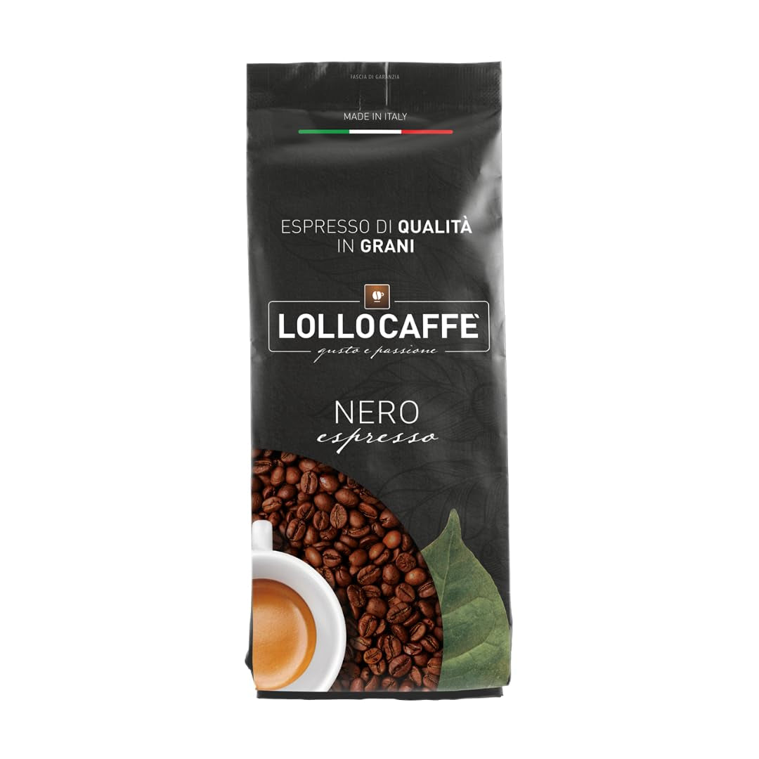 Café expreso negro en grano, 1 kg