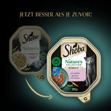 SHEBA Comida Húmeda para Gatos, Colección Nature's en Salsa de Salmón, 2 x 11 x 85 g