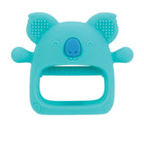 Nuby - Guante Dental de Silicona, Sin BPA, Koala Azul, 3 meses en adelante
