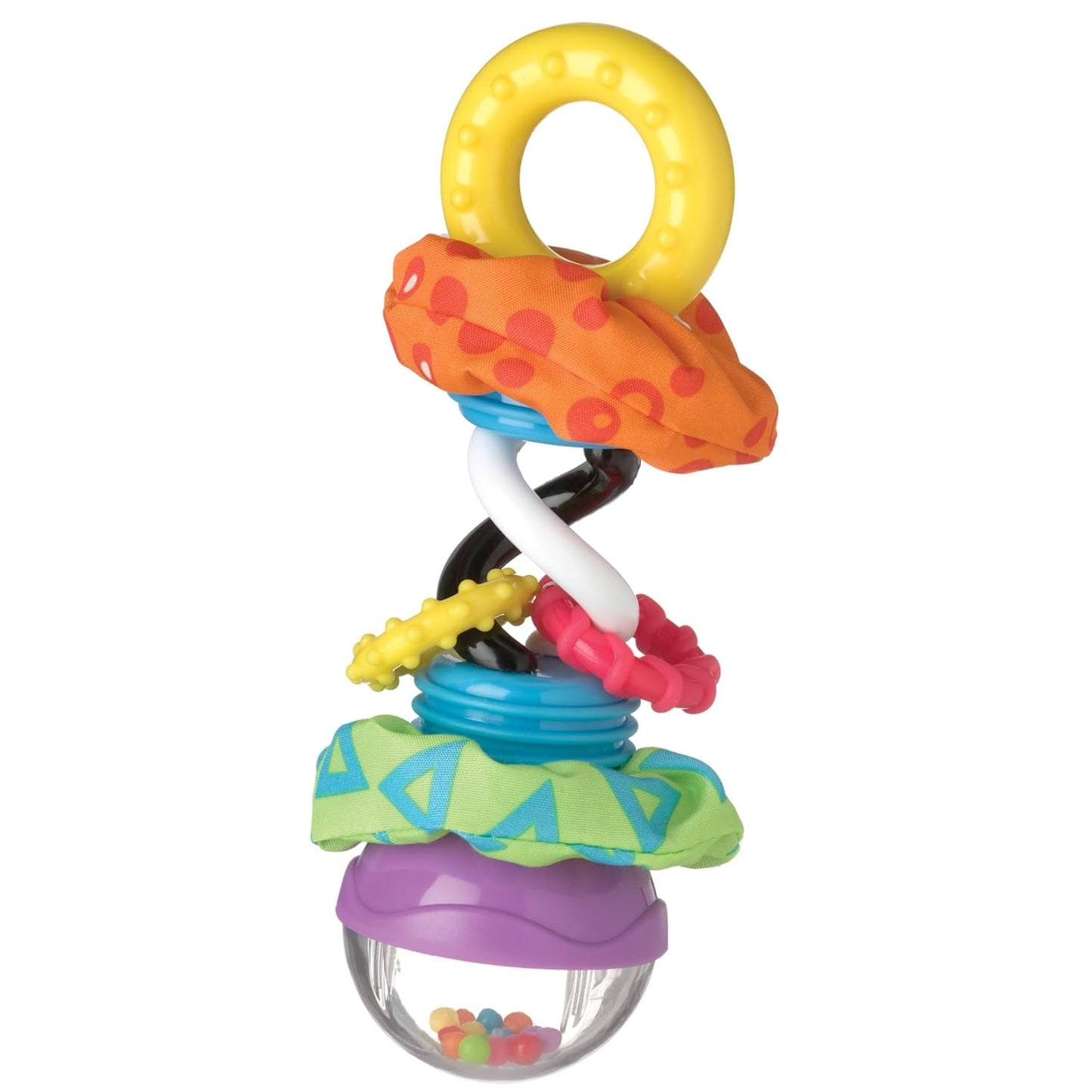 Playgro Sonajero Super Shaker - pelota sonajero para bebe - pelota sonajero - pelota sonajero para niños - pelota sonajero - motricidad - juguete bebe - motricidad para bebes - juguetes de colores Tienda Bebe Naty Sonajero Super Shaker