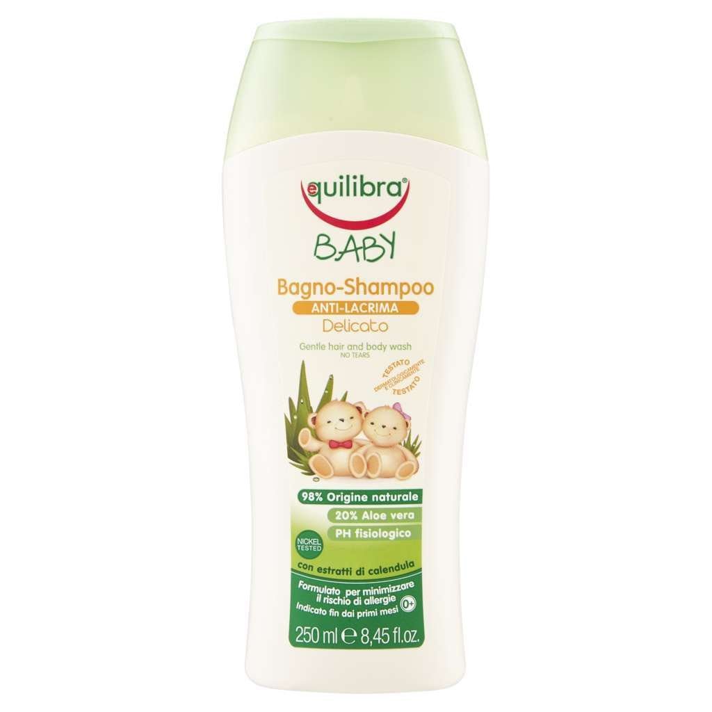 Equilibra Baby Bagno Champú 250 M Infantil - Baño y Cuidado Naty Shop