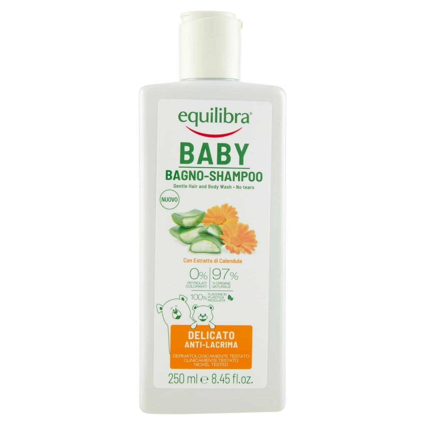 Equilibra Baby Bagno Champú 250 M Infantil - Baño y Cuidado Naty Shop Default title