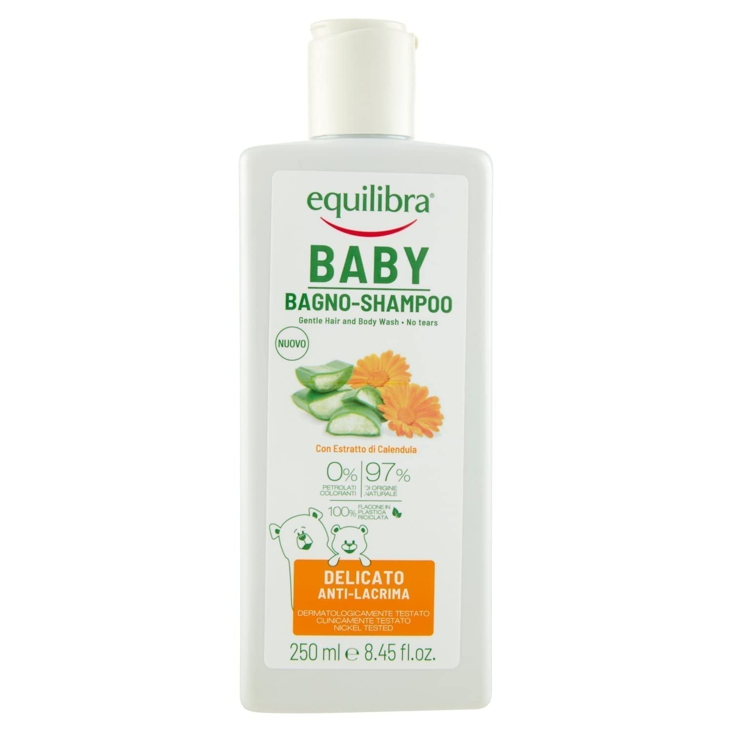 Equilibra Baby Bagno Champú 250 M Infantil - Baño y Cuidado Naty Shop Default title