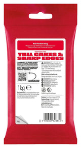 Extra Fondant Rojo 1kg - Fondant extra elástico con sabor a vainilla, perfecto para cubrir tartas - Rojo - 1 kg Pasta de Azúcar Naty Shop