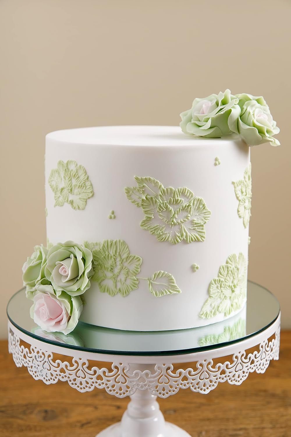 Extra Fondant Verde 1kg - Fondant extra elástico con sabor a vainilla, perfecto para cubrir tartas - Verde - 1 kg Pasta de Azúcar Naty Shop