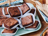 Mix Für Fudge Brownie: Einfach Zu Berübenender, Extrem Fudgy Brownie Mit Richem Schokoladengeschmack, Halal. 500 G. Mezcla para hornear y cocinar Naty Shop