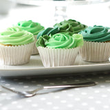 Colorante alimentario para pasta Sugarflair, verde, juego de 4, colorante alimentario para pasta, fondant, mazapán, pasta de azúcar, crema de mantequilla y más: verde Ilex, verde primavera, verde abeto, verde fiesta - Juego de 4