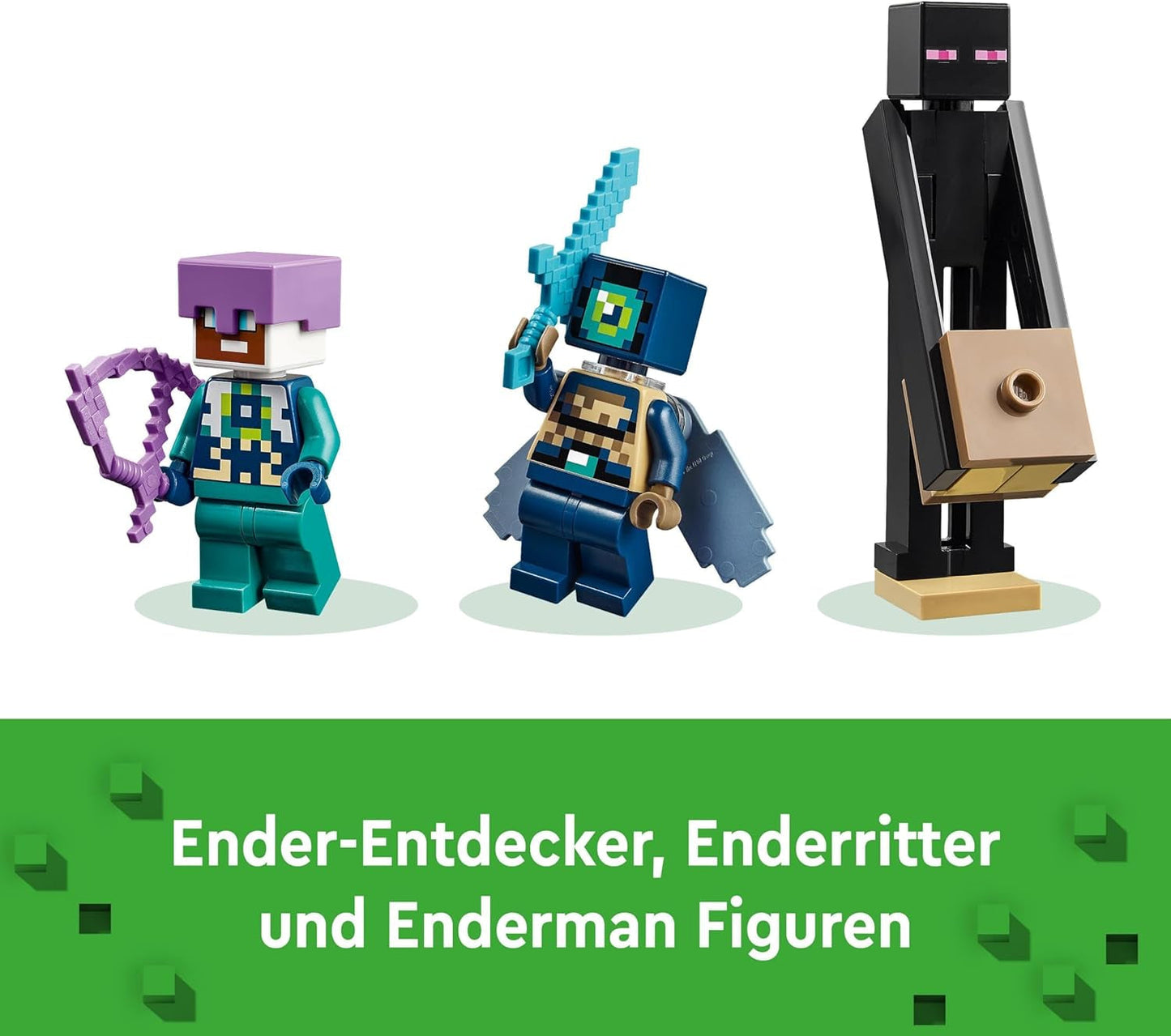 LEGO Minecraft The End Dragon and The End Ship Set de acción y descubrimiento, videojuego, set de construcción, set de aventuras, regalo para niños y niñas, 8 años, 21264 Juegos de construcción Beuche den LEGO-Store